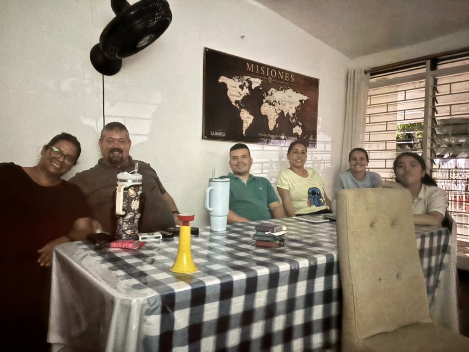 The Goodall family in Colombia