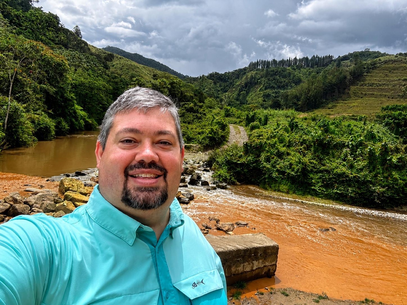 The Goodall family in Colombia