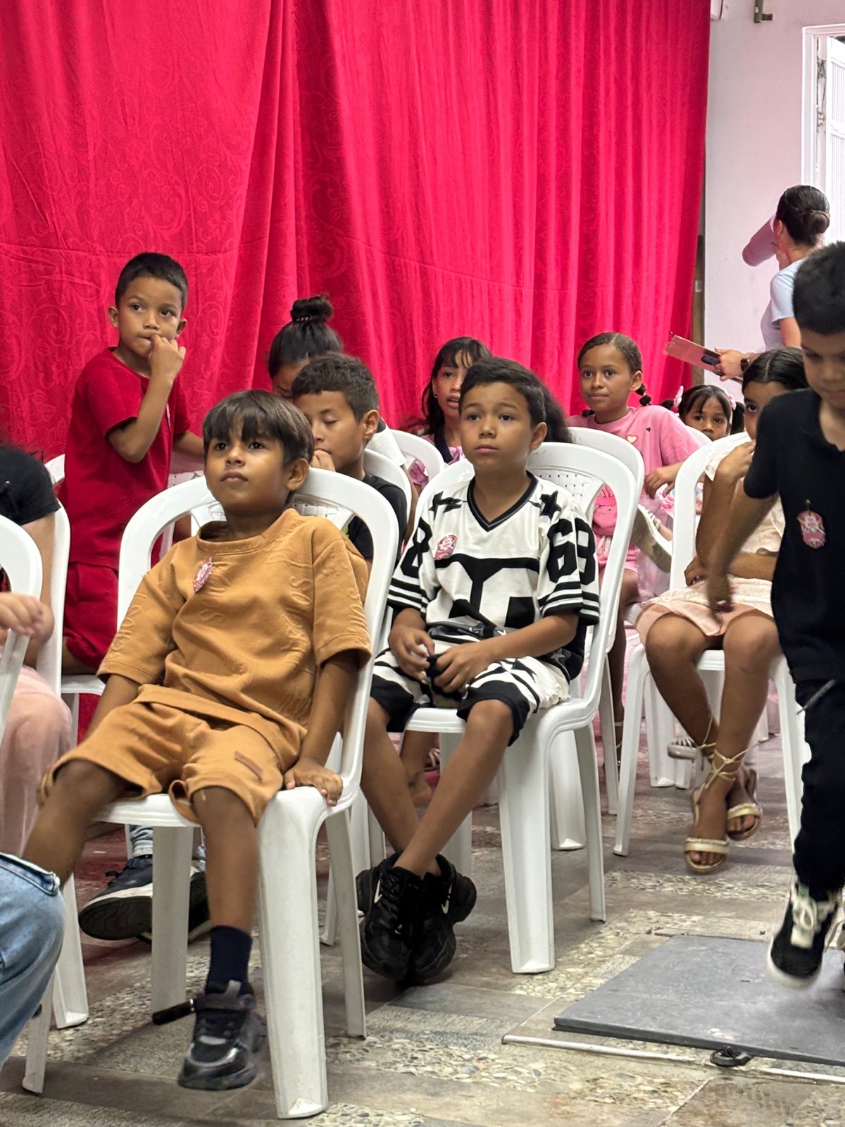 A group of children at Kids' Club