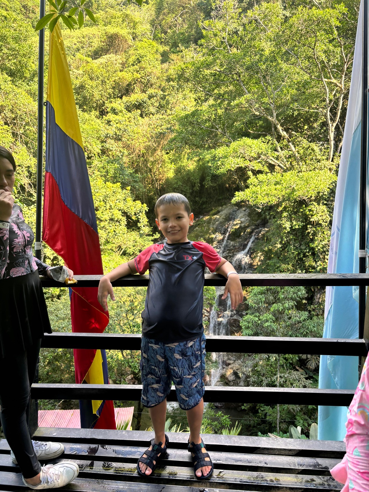 The Goodall family in Colombia