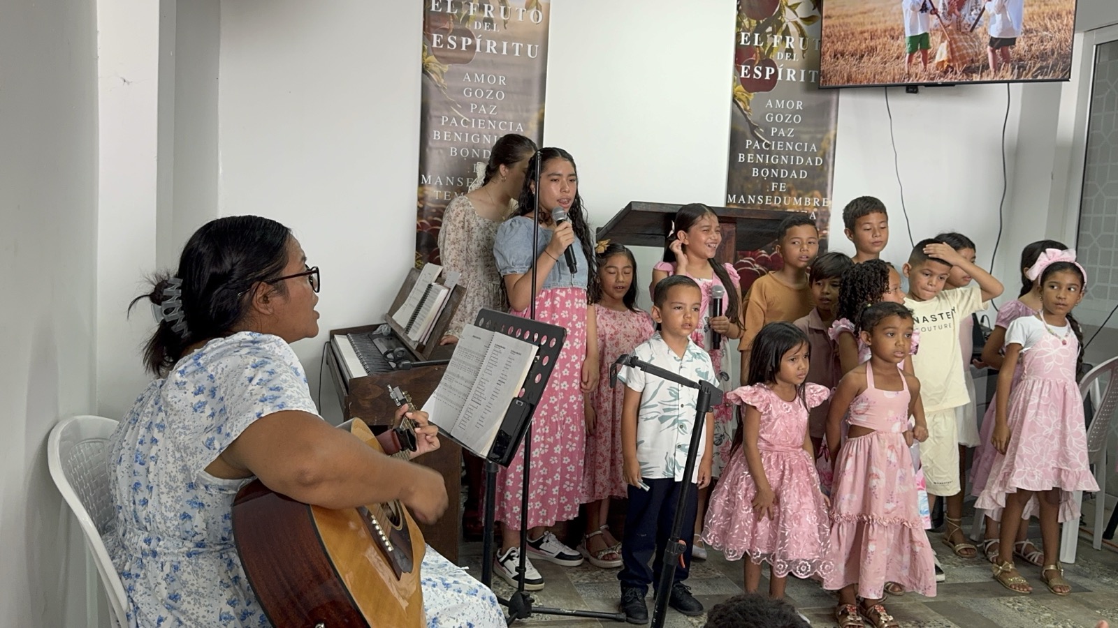 The Goodall family in Colombia