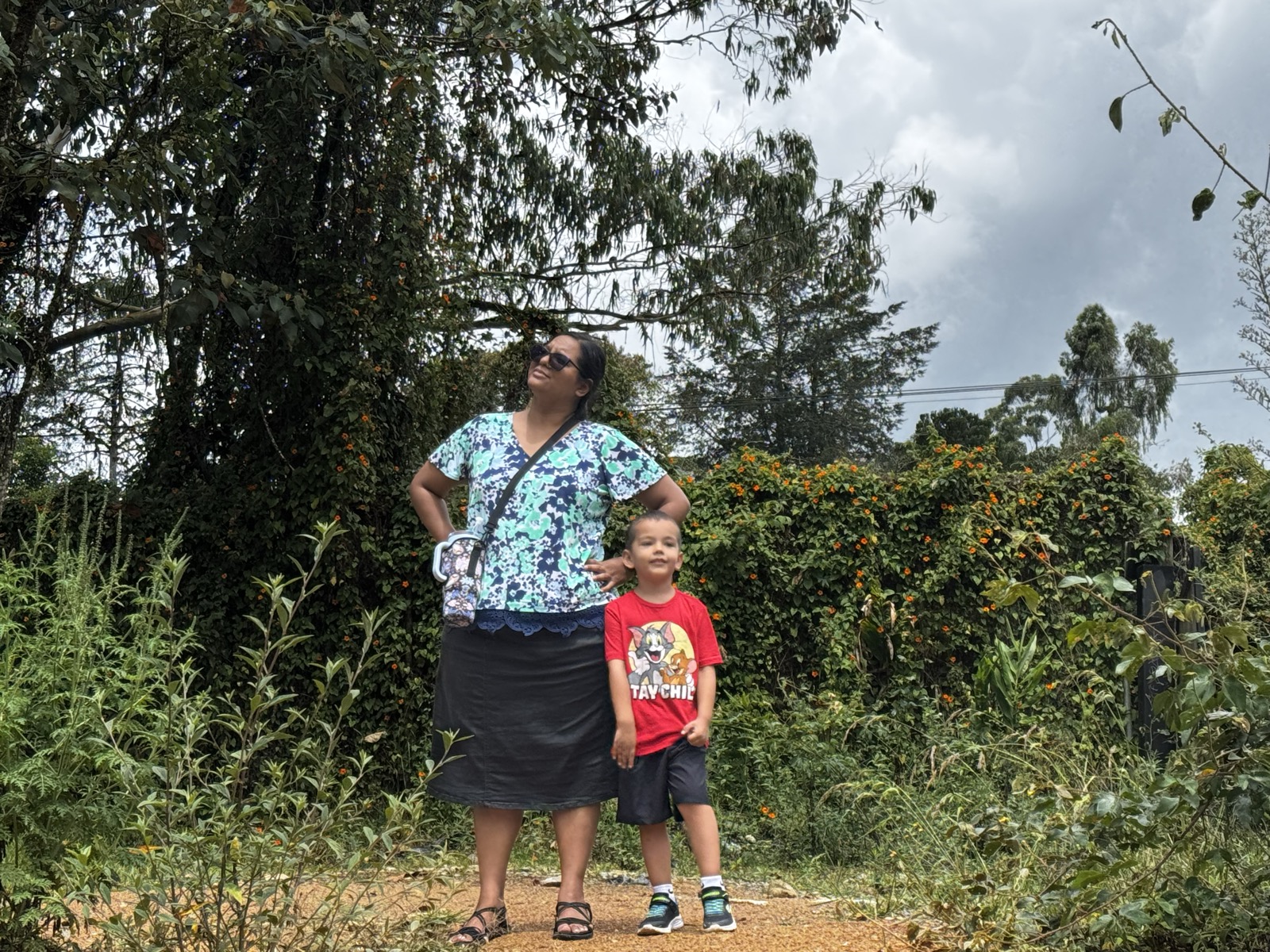The Goodall family in Colombia