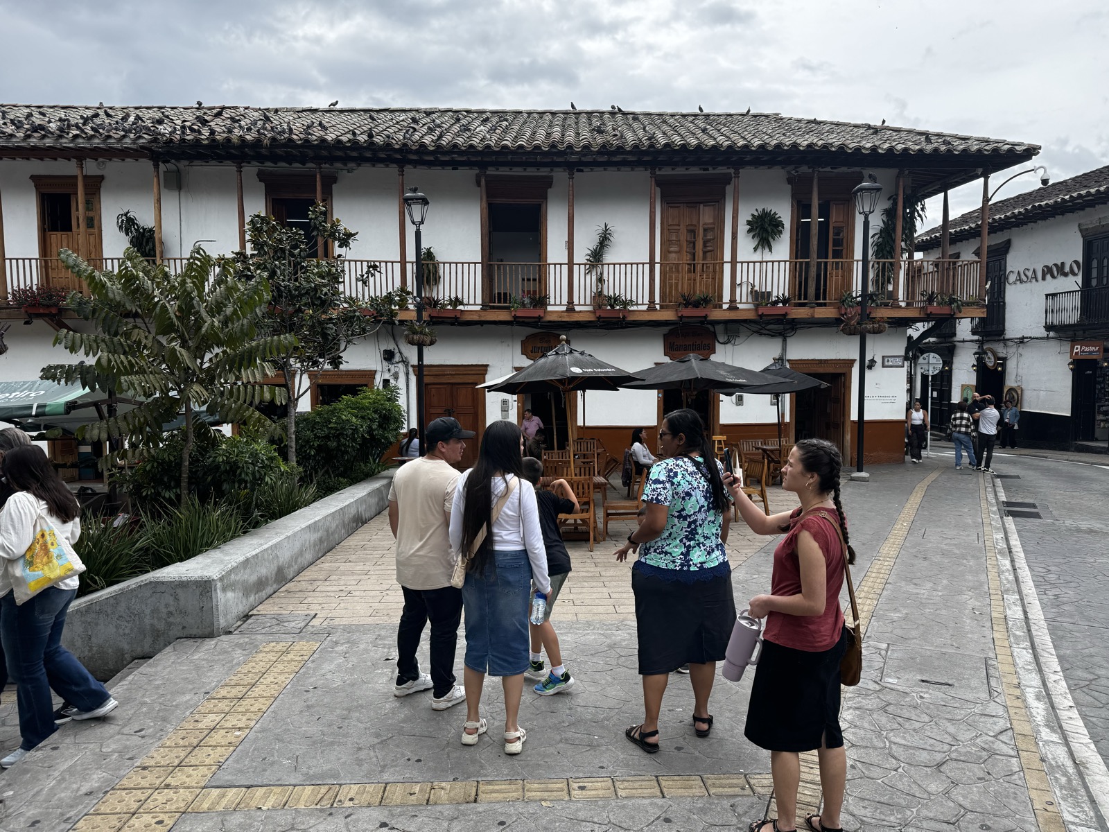 The Goodall family in Colombia