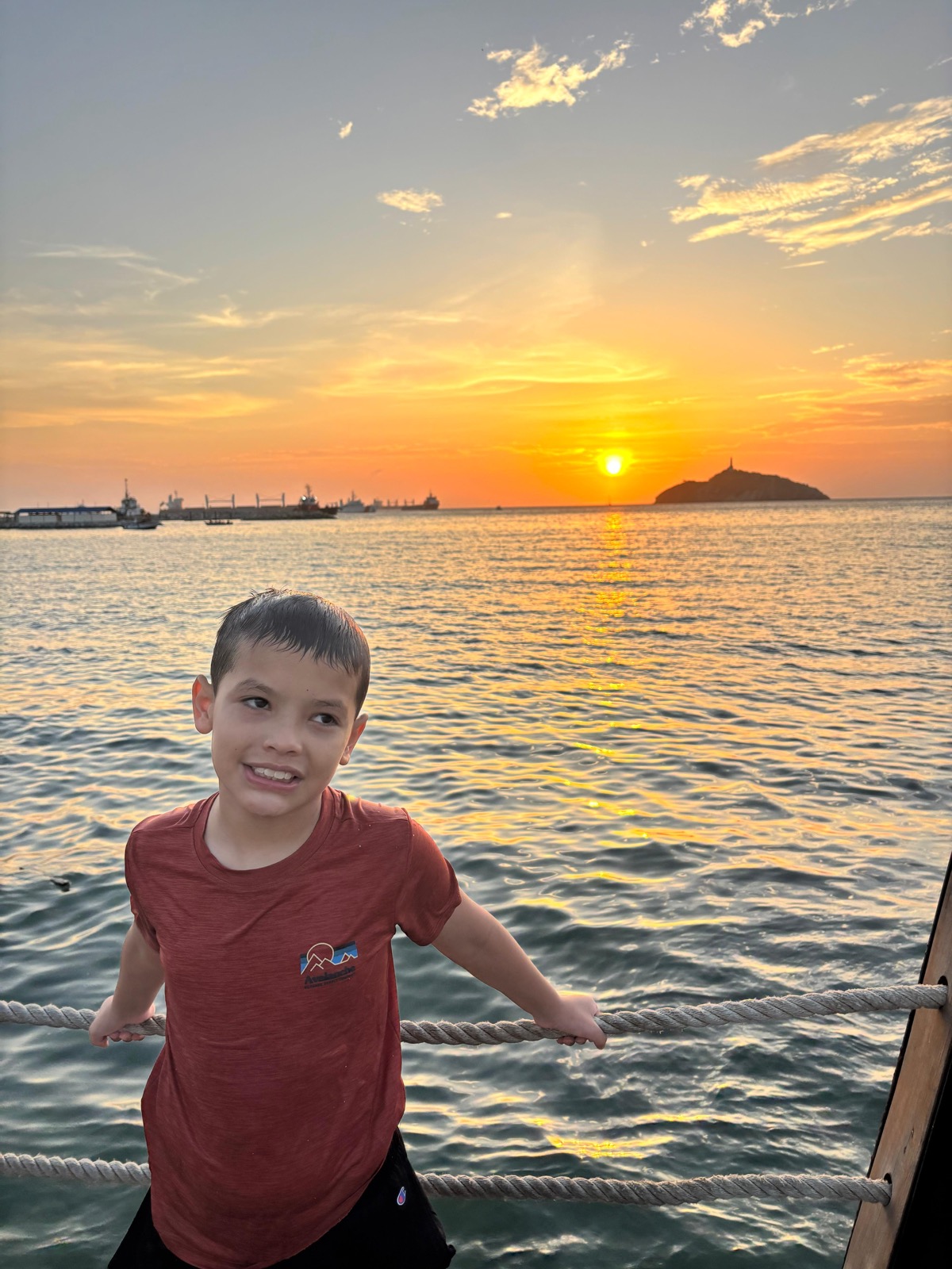 The Goodall family in Colombia