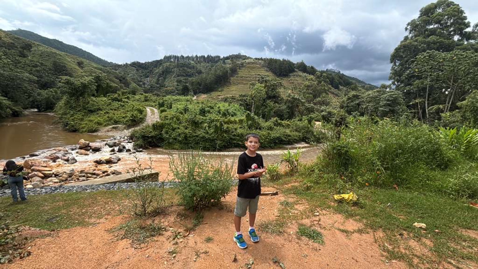 The Goodall family in Colombia