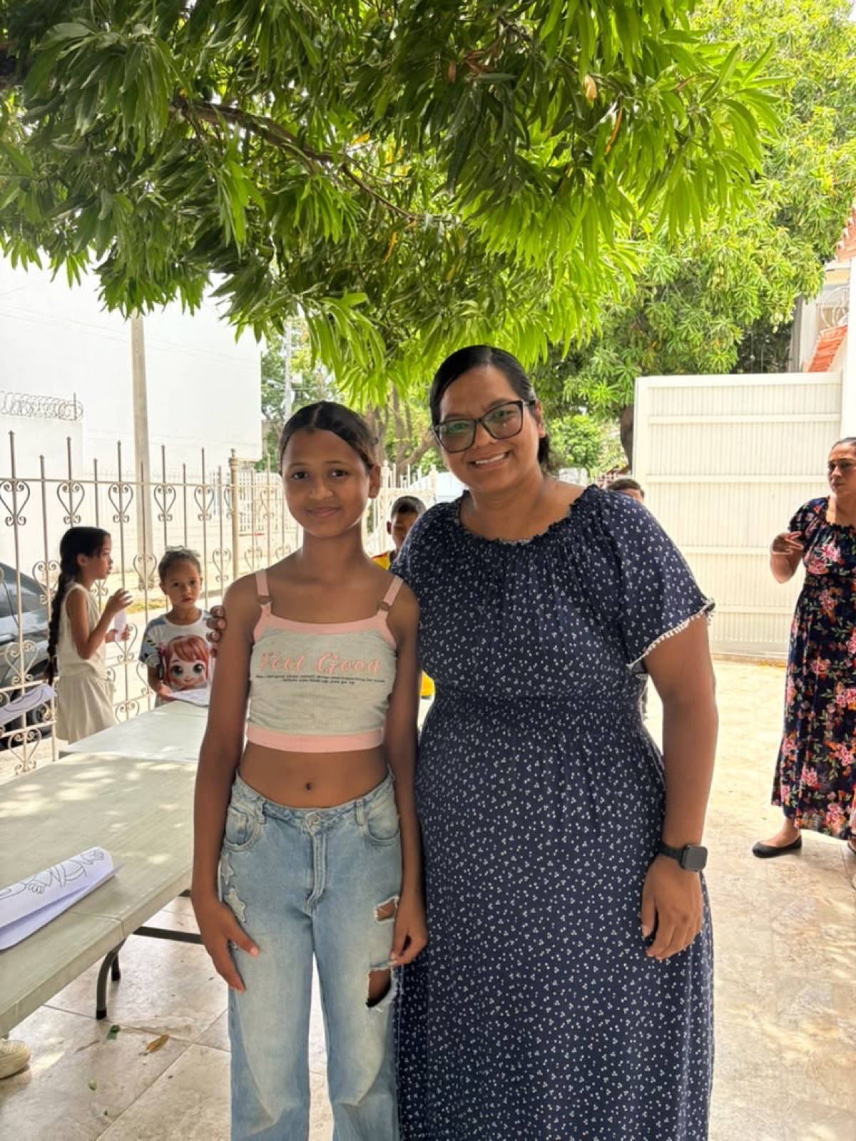 The Goodall family in Colombia